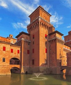 Este Castle Ferrara Diamond Painting