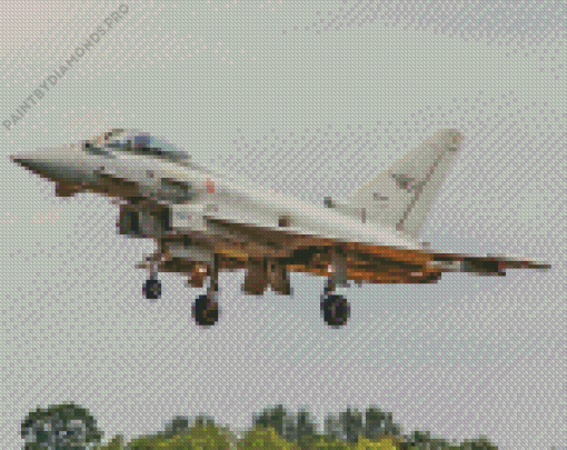 Eurofighter Typhoon Diamond Painting