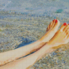 Feet In The Sea Diamond Painting