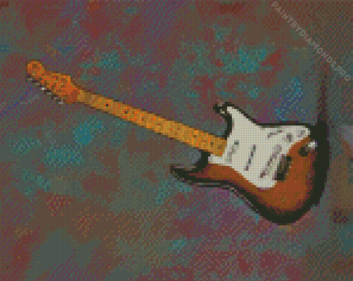 Fender Stratocaster Art Diamond Painting