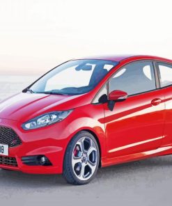 Fiesta ST Car Diamond Painting