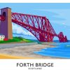 Forth Bridge Illustration Diamond Painting