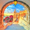 Fortress In Budapest Hungary Diamond Painting