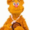 Fozzie Bear Diamond Painting