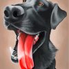 Funny Labrador Diamond Painting