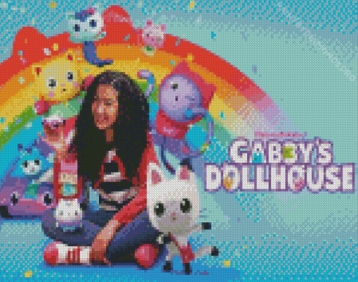 Gabby Dollhouse Diamond Painting