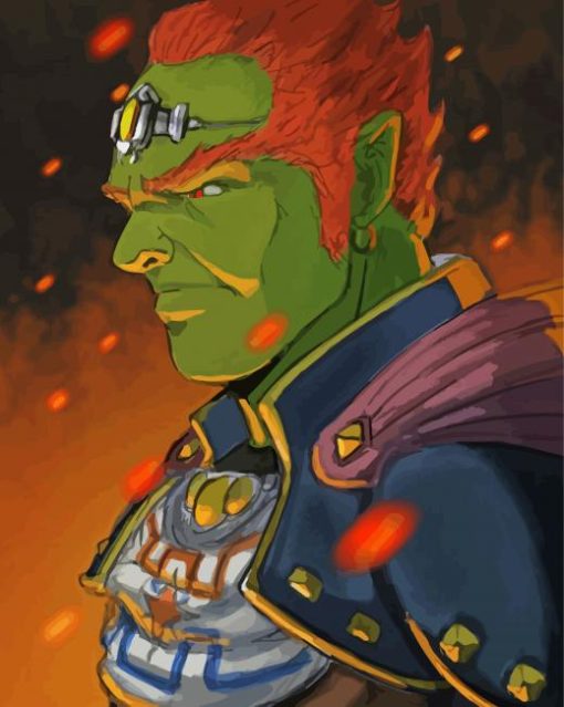 Ganondorf Art Diamond Painting