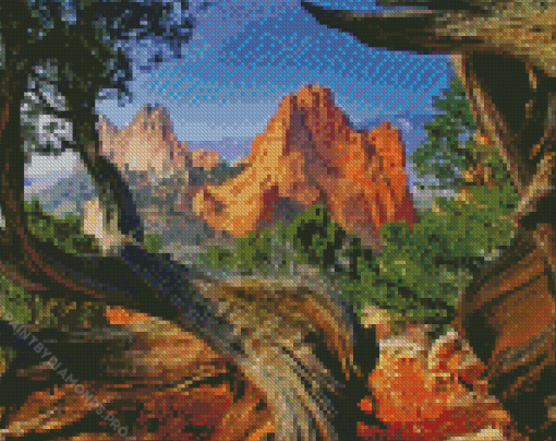 Garden Of The Gods Diamond Painting