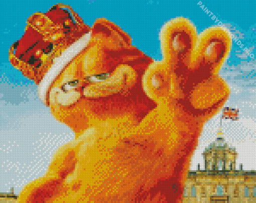 Garfield A Tail Of Two Kitties Diamond Painting