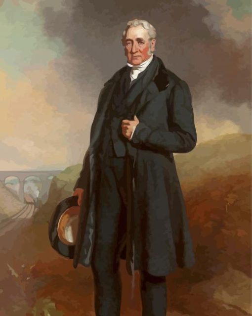 George Stephenson Diamond Painting