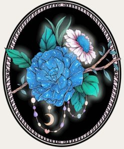 Glowing Roses Diamond Painting