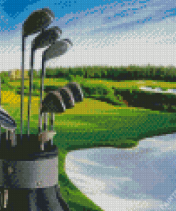 Golf Bag Diamond Painting