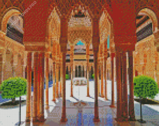 Granada Andalucia Alhambra Diamond Painting