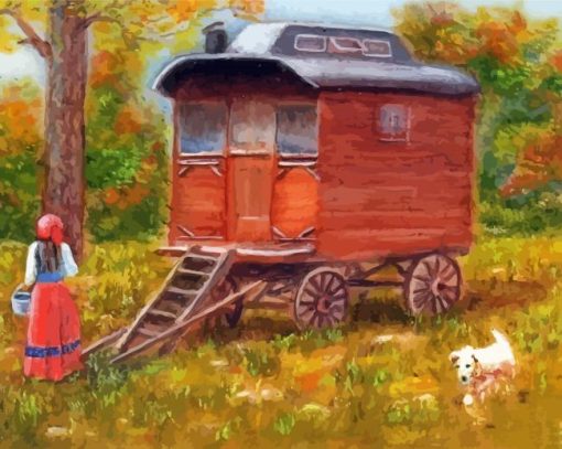 Gypsy Caravan Diamond Painting