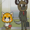 Haida And Retsuko Diamond Painting