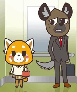 Haida And Retsuko Diamond Painting