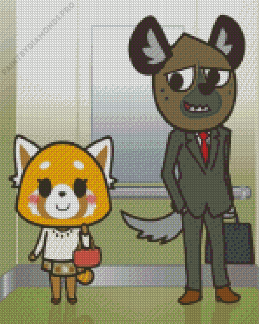 Haida And Retsuko Diamond Painting