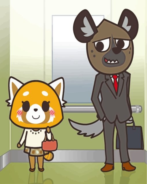 Haida And Retsuko Diamond Painting