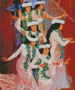 Hawaiian Ladies Diamond Painting