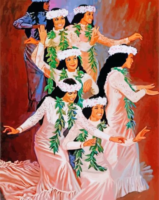 Hawaiian Ladies Diamond Painting