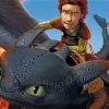 Hiccup On Dragon Diamond Painting