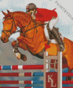 Horse Race Diamond Painting