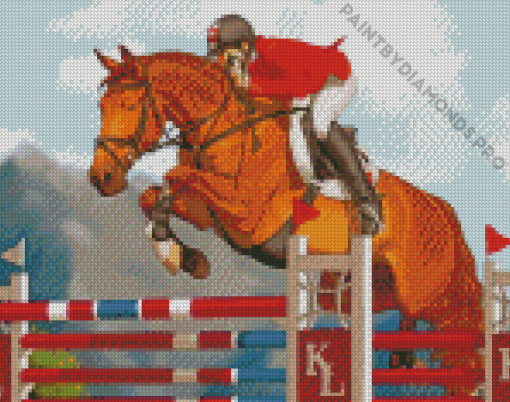 Horse Race Diamond Painting