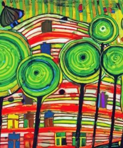 Hundertwasser Diamond Painting