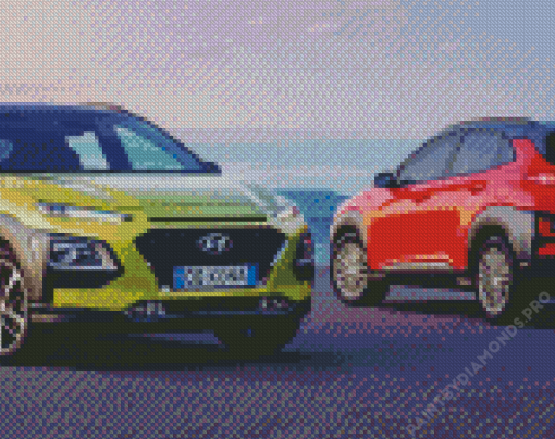 Hyundai Kona Diamond Painting