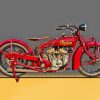 Indian Scout Motorcycle Diamond Painting