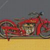 Indian Scout Motorcycle Diamond Painting