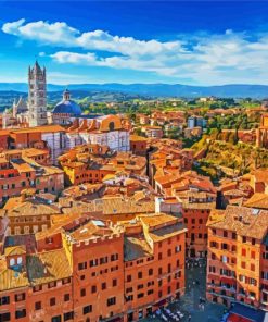 Italy Siena City Diamond Painting