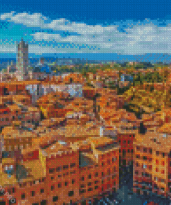 Italy Siena City Diamond Painting