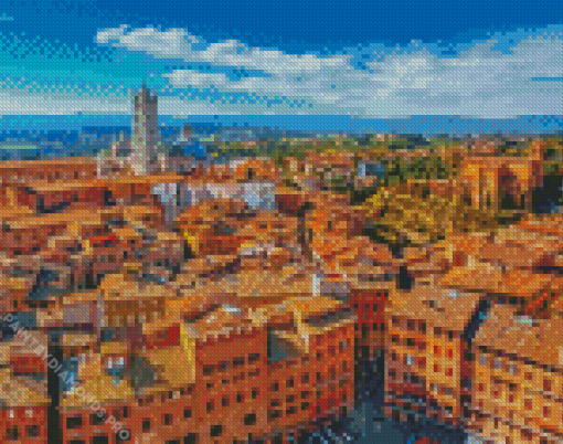 Italy Siena City Diamond Painting