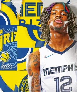 Ja Morant Player Diamond Painting