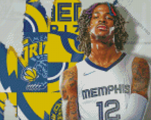 Ja Morant Player Diamond Painting