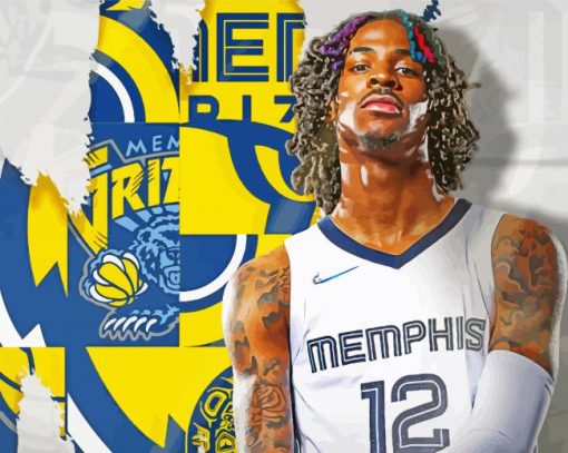 Ja Morant Player Diamond Painting