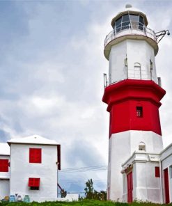 Jamestown Lighthouse Accra Diamond Painting