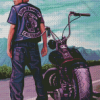 Jax Teller Diamond Painting