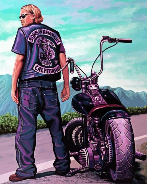 Jax Teller Diamond Painting