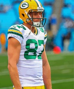 Jordy Nelson Footbaler Diamond Painting