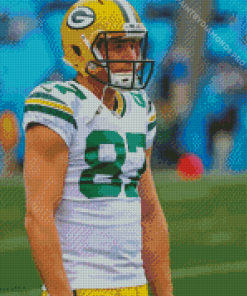 Jordy Nelson Footbaler Diamond Painting