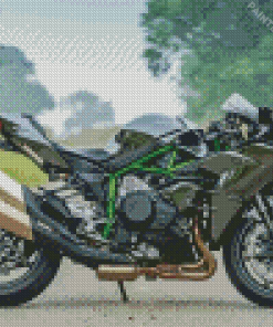 Kawasaki Ninja H2r Diamond Painting