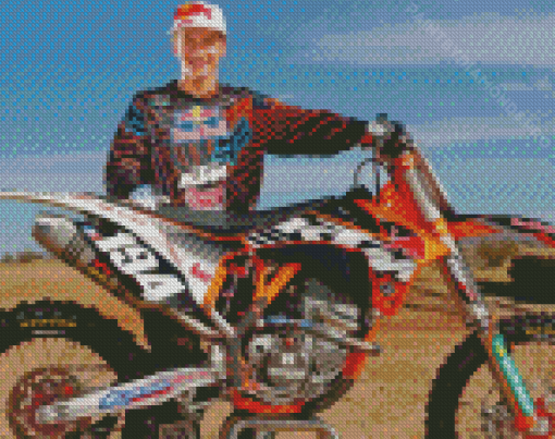 Ken Roczen Diamond Painting