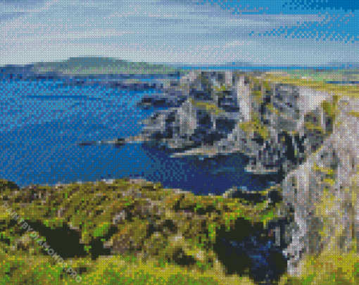 Kerry County Cliff Diamond Painting