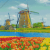 Kinderdijk Netherlands Diamond Painting