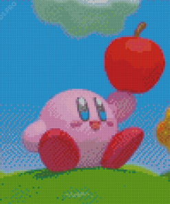 Kirby Video Game Diamond Painting