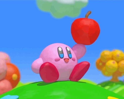 Kirby Video Game Diamond Painting