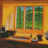 Kitchen Window View Diamond Painting