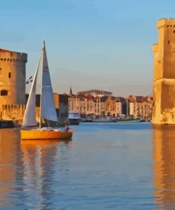 La Rochelle Chain Tower Diamond Painting